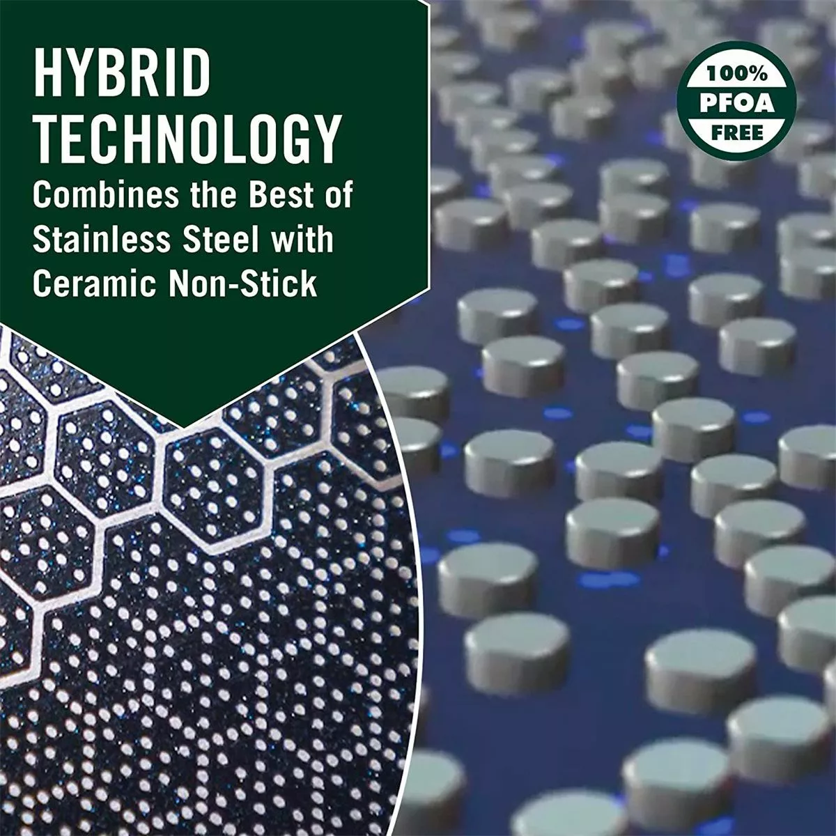 HEXCLAD By Gordon Ramsay Sett Med 3 Gryter Og 3 Lokk, Hybrid 7 HEXCLAD By Gordon Ramsay Sett Med 3 Gryter Og 3 Lokk, Hybrid - Bild 7