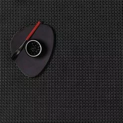 Chilewich Servis Basketweave Black 4st