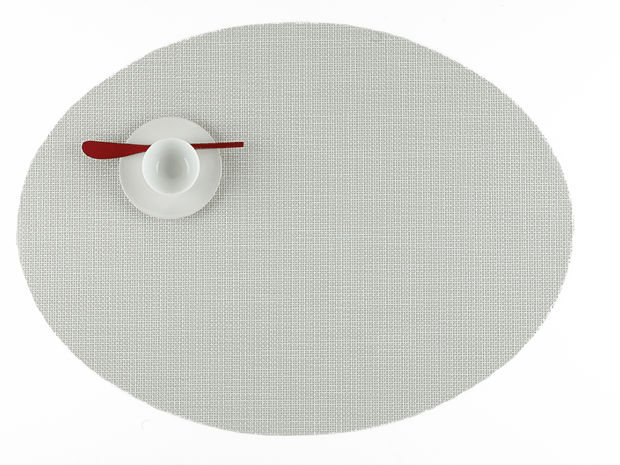 Chilewich Porslin Mini Basketwave Oval Sandstone 4st 2 Chilewich Porslin Mini Basketwave Oval Sandstone 4st - Bild 2