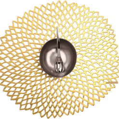 Chilewich Dahlia Porslin Guld 4st