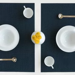 Chilewich Basketweave Navy 4stk