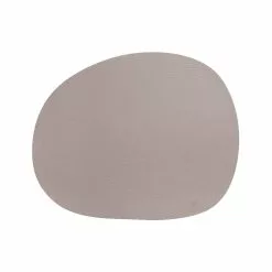 Aida Raw Dining Pieces I Återvunnet Läder Ljusrosa 2 St