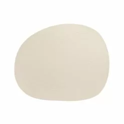 Aida Raw Dining Pieces I återvunnet Läder Nude 2 St