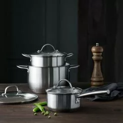 Pillivuyt Gourmet Loire Krukuppsättning Med Glaslock 6 Delar Stål 5 Pillivuyt Gourmet Loire Krukuppsättning Med Glaslock 6 Delar Stål -Köksknivar Försäljning 1600px colourbox34269084