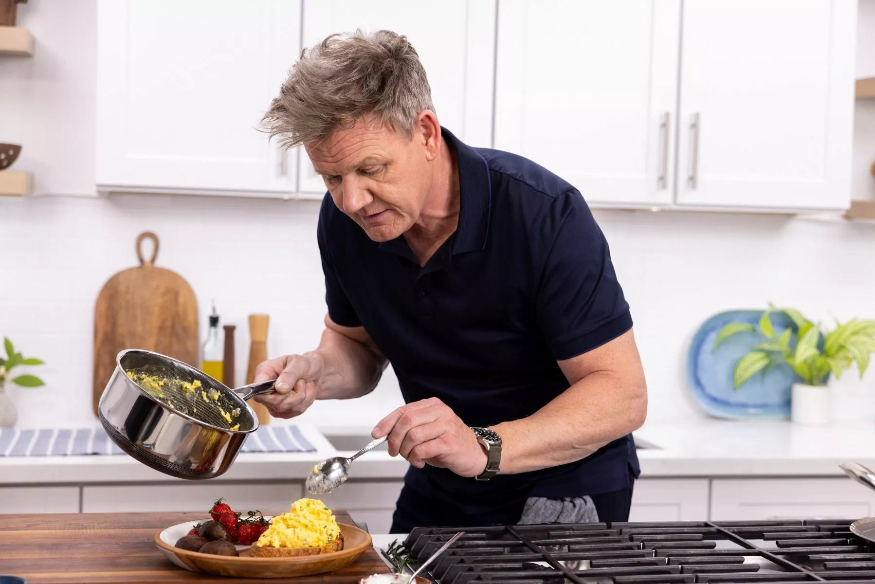 HEXCLAD By Gordon Ramsay Sett Med 3 Gryter Og 3 Lokk, Hybrid 3 HEXCLAD By Gordon Ramsay Sett Med 3 Gryter Og 3 Lokk, Hybrid - Bild 3