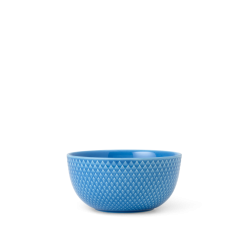 Lyngby Porcelæn Lyngby Rhombe Color Skål Blå Ø13 Cm
