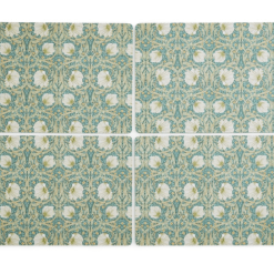 Spode The Original Morris Pimpernel Bordbrikker Sett 4 Stk