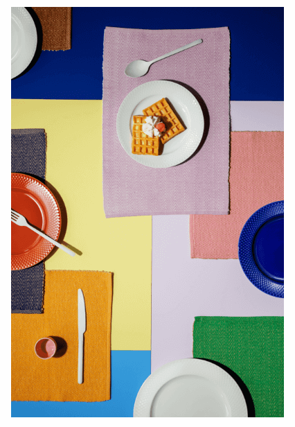 Lyngby Porcelæn Lyngby Porselen Herringbone Spisebrikker Lilla 6 Stk 5 Lyngby Porcelæn Lyngby Porselen Herringbone Spisebrikker Lilla 6 Stk - Bild 5