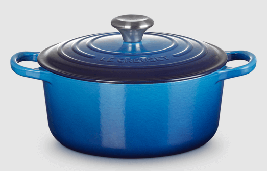 Le Creuset Rund Gryte Azure 4.2 L 1 Le Creuset Rund Gryte Azure 4.2 L