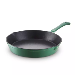 Barbary & Oak Stekepanne Støpejern Rund Grønn 1 L