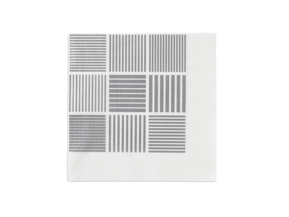 Rosendahl Nanna Ditzel Servietter Grå 20 Stk 2 Rosendahl Nanna Ditzel Servietter Grå 20 Stk - Bild 2