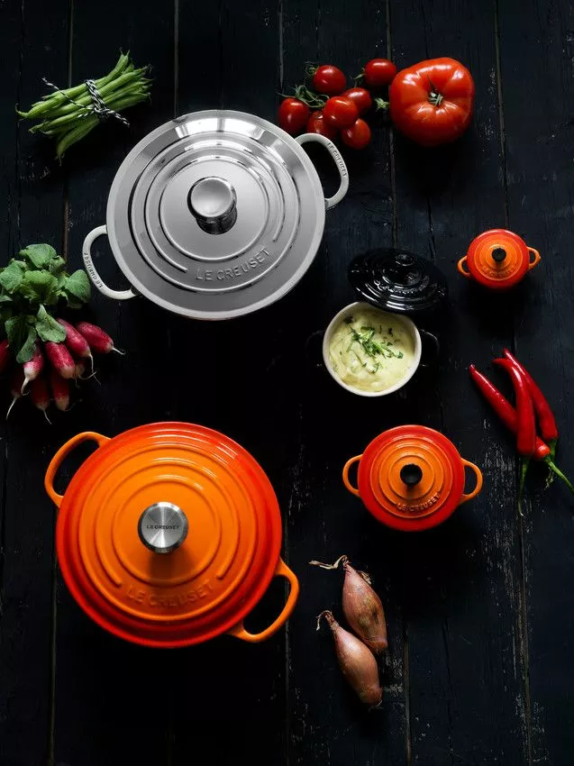 Le Creuset Kruka Med Lock 2,8 L Stål. 4 Le Creuset Kruka Med Lock 2,8 L Stål. - Bild 4