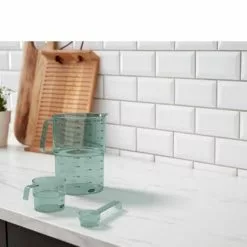 Rosti Mepal Rosti Mensura Målesett 3 Deler Nordic Green 12 Rosti Mepal Rosti Mensura Målesett 3 Deler Nordic Green -Köksknivar Försäljning 25895 env 1 2201 high