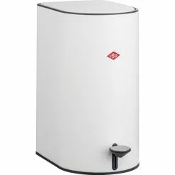 Wesco Step Boy Loft Pedalbøtte Matt Hvit 9 L