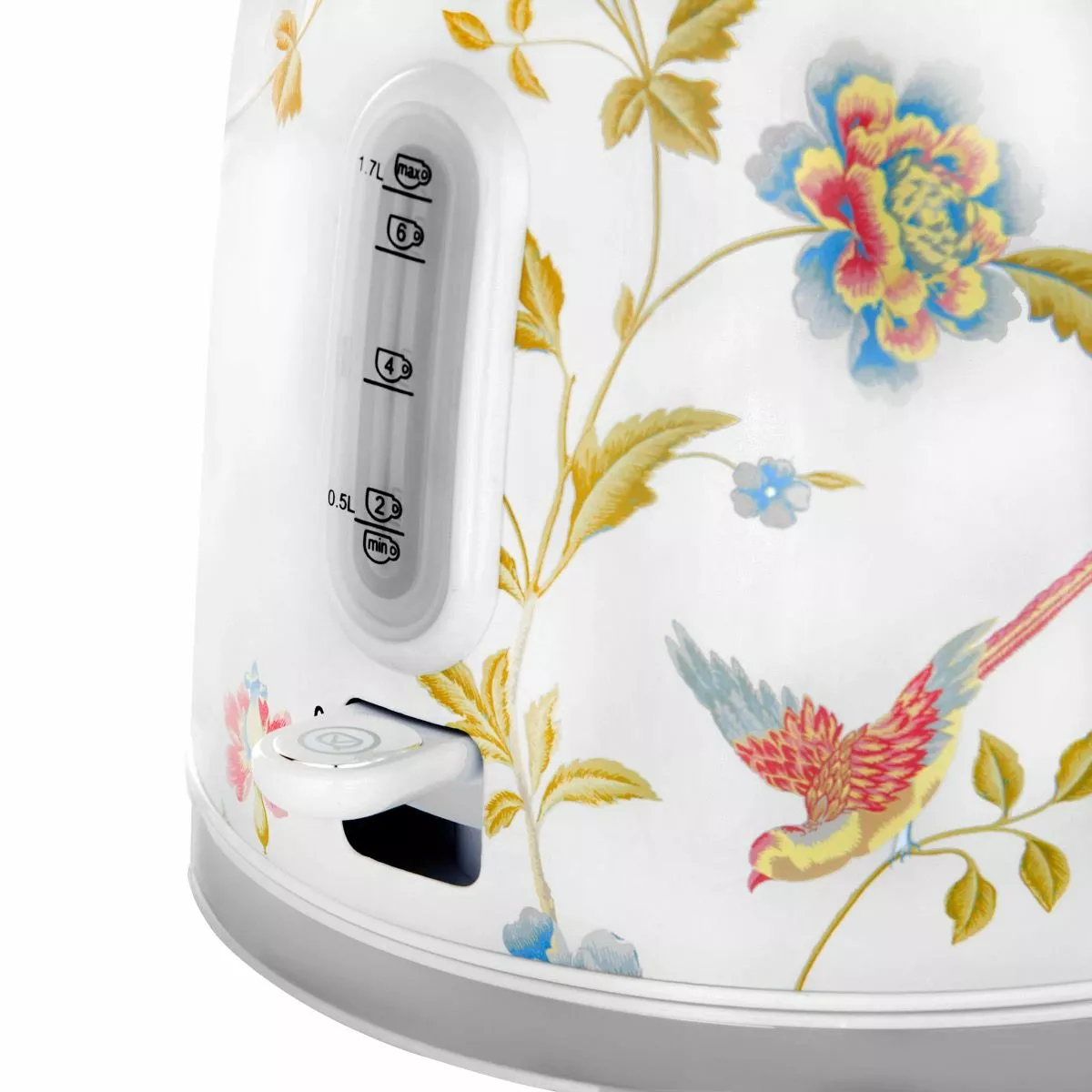 Laura Ashley Laura Ashely Vannkoker 1,7L Hvit/sølv 3 Laura Ashley Laura Ashely Vannkoker 1,7L Hvit/sølv - Bild 3