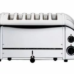 Dualit Toaster Classic 6-skivor Chrome -Köksknivar Försäljning 34464 aws 6 slot front polished print rgb