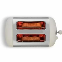 Dualit Lite Brödrost 2-skivor Canvas Vit -Köksknivar Försäljning 36370 dpp2 canvas top print rgb