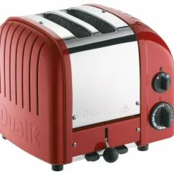 Dualit Classic Brödrost 2-skivor Röd -Köksknivar Försäljning 38423 newgen 2 slot 3q red print rgb