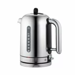 Dualit Classic Vattenkokare 1,7l Krom -Köksknivar Försäljning 39965 cvjk13 polished 3q lid down print rgb