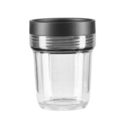 KitchenAid Bägare För K400 Blender Mini Chopper Klar / Svart - 20 Cl