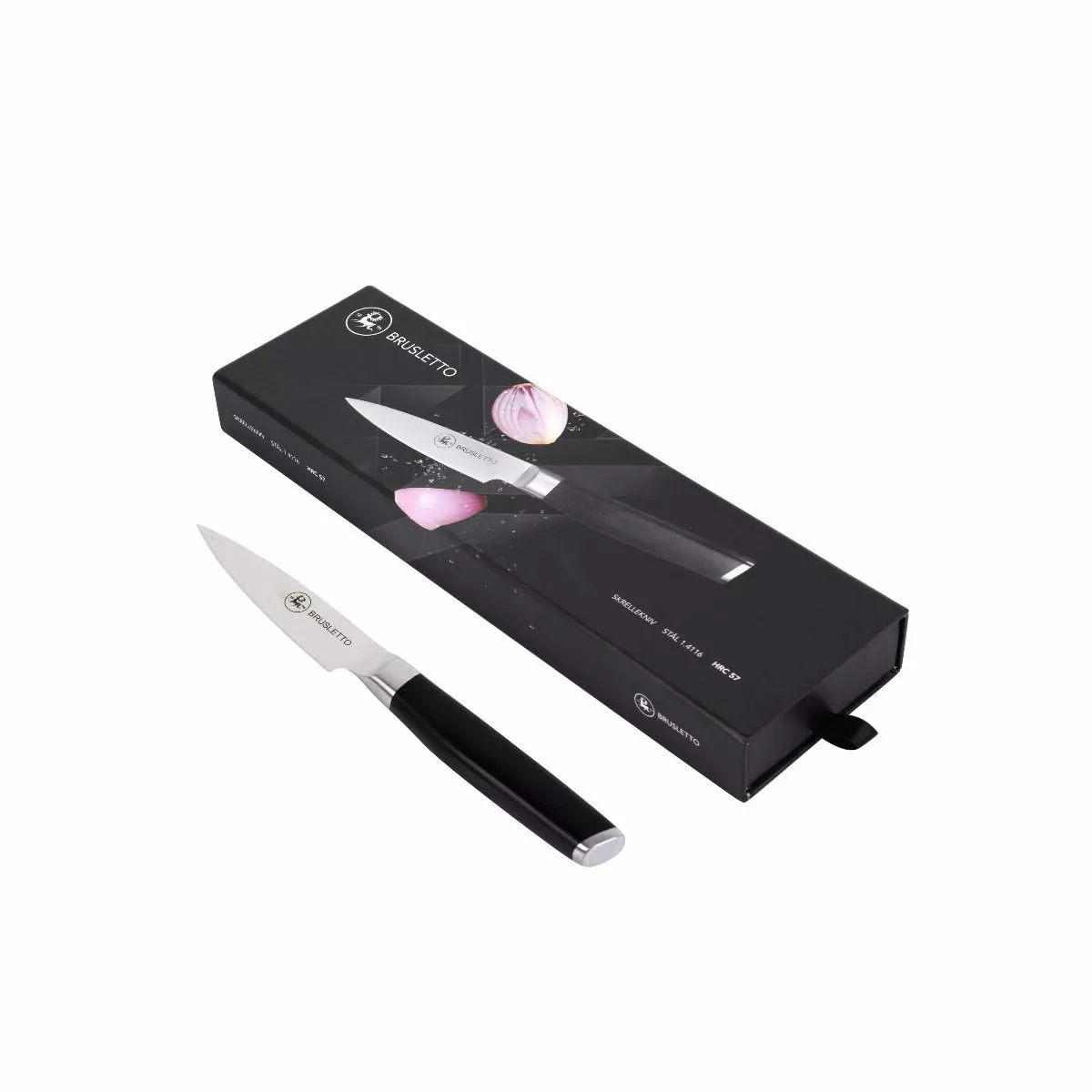 Brusletto By Trond Moi Skrellekniv 9 Cm 2 Brusletto By Trond Moi Skrellekniv 9 Cm - Bild 2