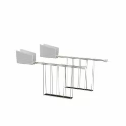 Alessi Plissé Toastrist 2stk Hvit