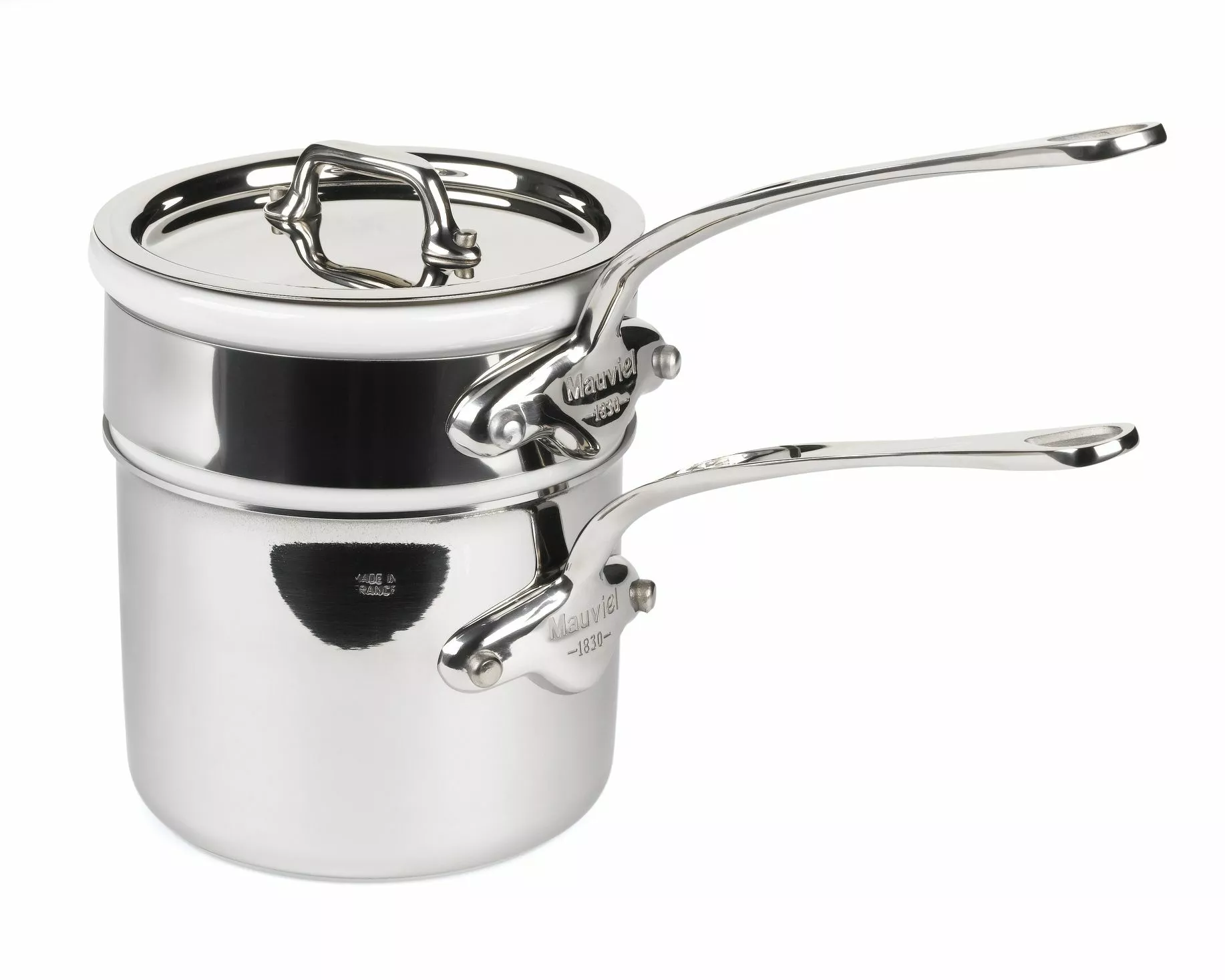 Mauviel Cook Style Bain-marie Stål - 0,8 Liter 1 Mauviel Cook Style Bain-marie Stål - 0,8 Liter