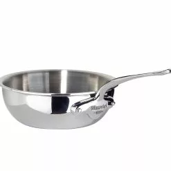 Mauviel Cook Style Sauté Pan Tjockt Stål 1,6 L