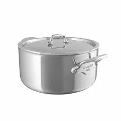 Mauviel Cook Style Kruka Med Stållock - 1,7 Liter