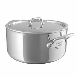 Mauviel Cook Style Kruka Med Stållock - 3,3 Liter