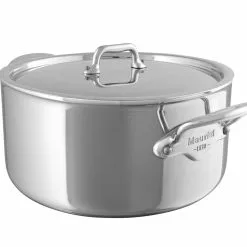 Mauviel Cook Style Kruka Med Stållock - 5,8 Liter