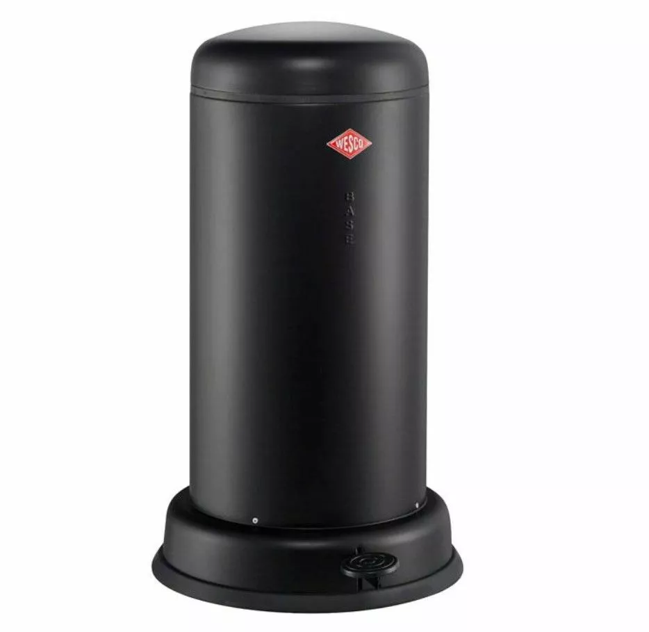 Wesco Baseboy Pedal Bucket Matt Black 20L 1 Wesco Baseboy Pedal Bucket Matt Black 20L