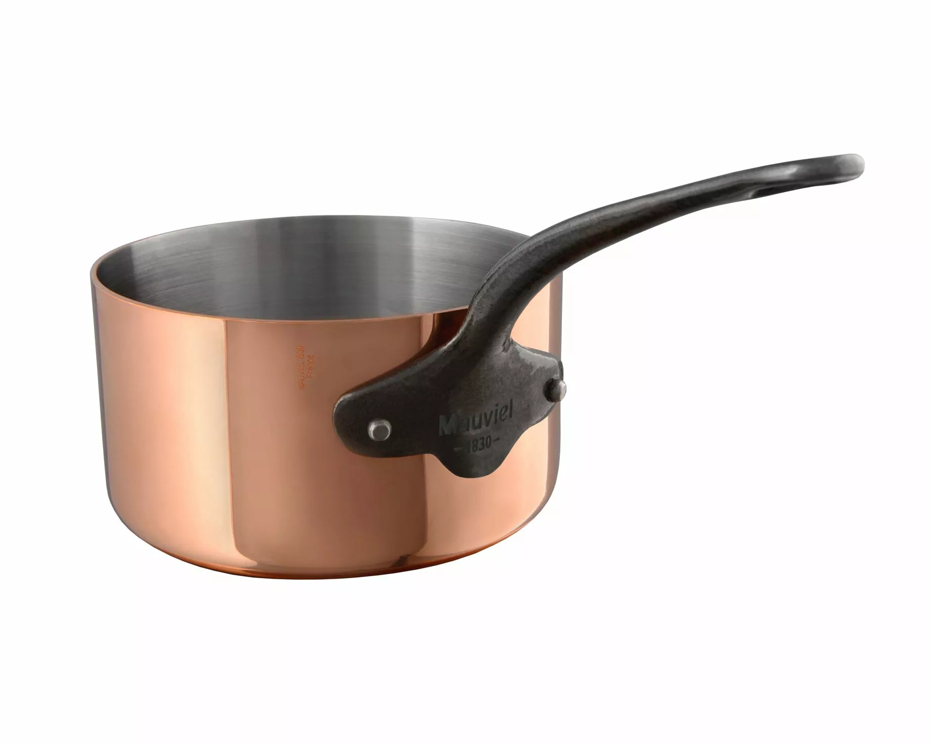 Mauviel M'250 Cuprinox Kastrull Koppar / Järn - 2,5 Liter 1 Mauviel M'250 Cuprinox Kastrull Koppar / Järn - 2,5 Liter