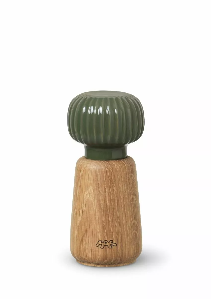 Kähler Hammershøi Kvern H14.5 Mørk Grønn 1 Kähler Hammershøi Kvern H14.5 Mørk Grønn