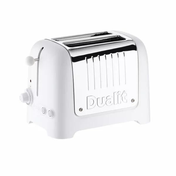 Dualit Lite Brödrost 2 Skivor Vit 1 Dualit Lite Brödrost 2 Skivor Vit