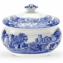 Spode Blue Italian Sockerlåda 0,25L