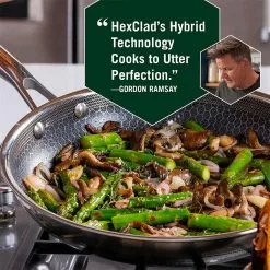 HEXCLAD By Gordon Ramsay Sett Med 3 Stekepanner Og 1 Wok, 3 Lokk, Hybrid -Köksknivar Försäljning 83e9ddd0 4d40 4980 817a 6e7818c98216 2