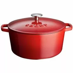 Sabor Gryte Gjutjärn Röd 4 L
