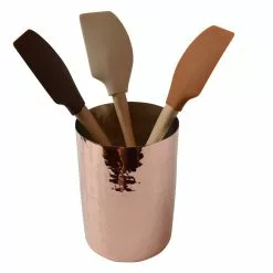 Mauviel Verktygsburk Hamrad Koppar - 12 Cm