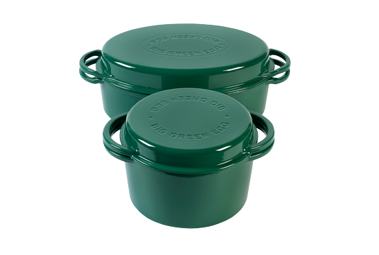 Big Green Egg Round & Oval Gryta Grön 4 + 5,2 Liter 1 Big Green Egg Round & Oval Gryta Grön 4 + 5,2 Liter