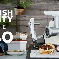 Ankarsrum Köksmaskin Assistent Original Mineral White -Köksknivar Försäljning ankarsrum assitent original burger 2