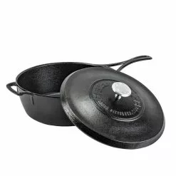 Lodge Blacklock Deep Cast Iron Pan Med Lock 26 Cm -Köksknivar Försäljning bl49ldsk 5