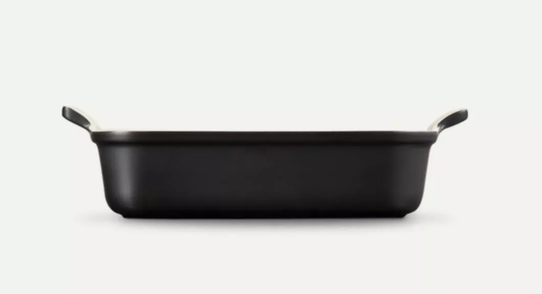 Le Creuset Rektangulært Fat Sort 26 Cm. 3 Le Creuset Rektangulært Fat Sort 26 Cm. - Bild 3