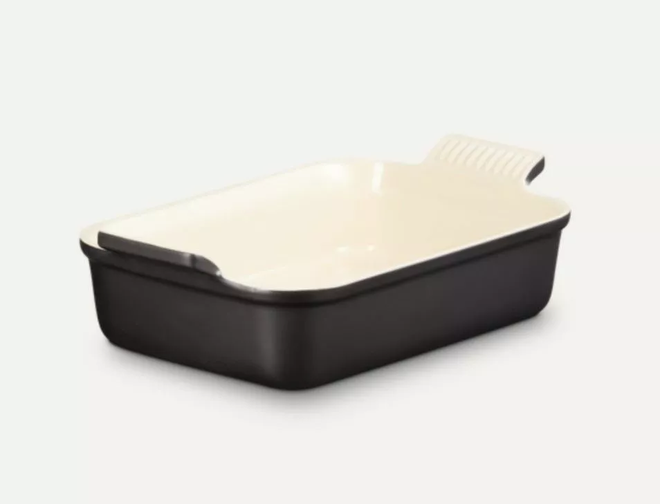 Le Creuset Rektangulært Fat Sort 26 Cm. 4 Le Creuset Rektangulært Fat Sort 26 Cm. - Bild 4