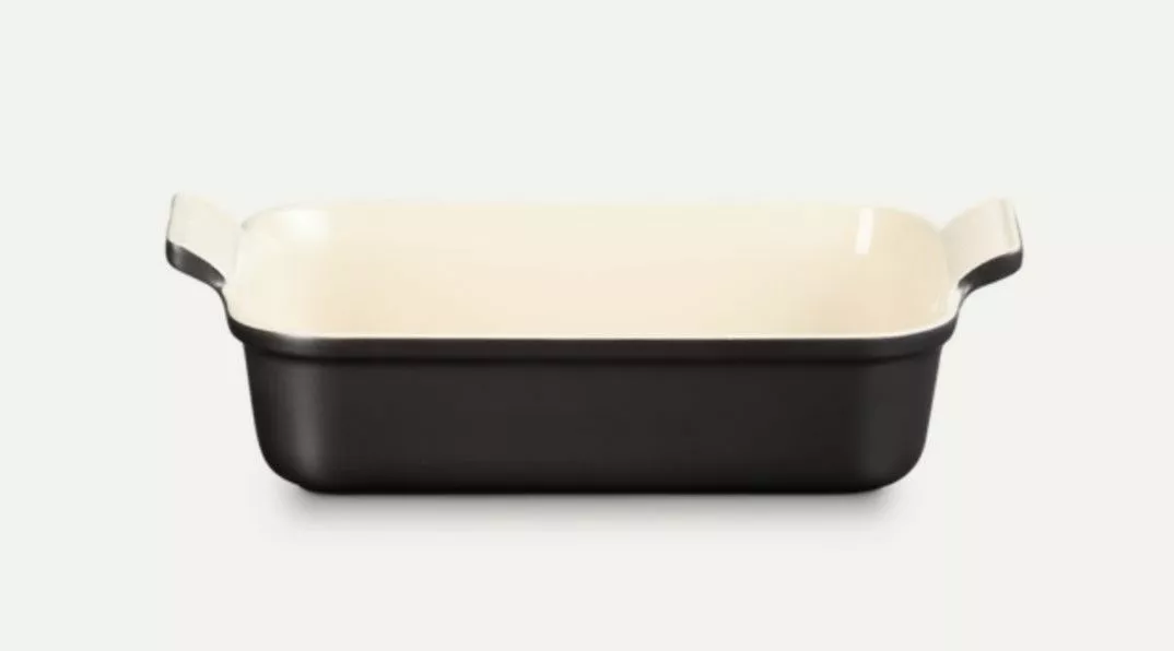 Le Creuset Rektangulært Fat Sort 26 Cm. 1 Le Creuset Rektangulært Fat Sort 26 Cm.