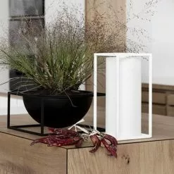 By Lassen Kubus Roll'In Dryer Roll Holder White -Köksknivar Försäljning by lassen koekkenrulle0149