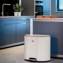 Wesco Multi Collector Pedal Hink Matt Vit 25/12 / 12L. -Köksknivar Försäljning dba3 171621 0lw80l6 w1400 center