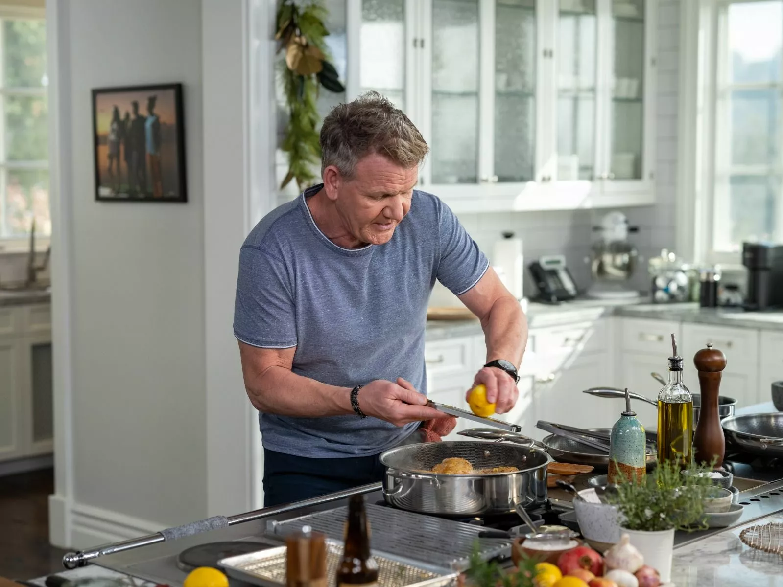 HEXCLAD By Gordon Ramsay Sett Med 3 Gryter Og 3 Lokk, Hybrid 4 HEXCLAD By Gordon Ramsay Sett Med 3 Gryter Og 3 Lokk, Hybrid - Bild 4