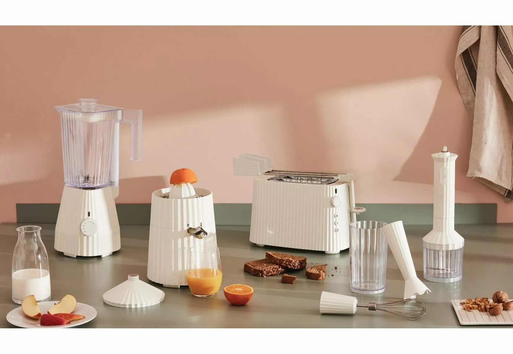 Alessi Plissé Brødrister Grå 2 Alessi Plissé Brødrister Grå - Bild 2