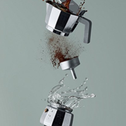 Alessi Moka Espresso Kaffebryggare 1.2L -Köksknivar Försäljning espressomoka